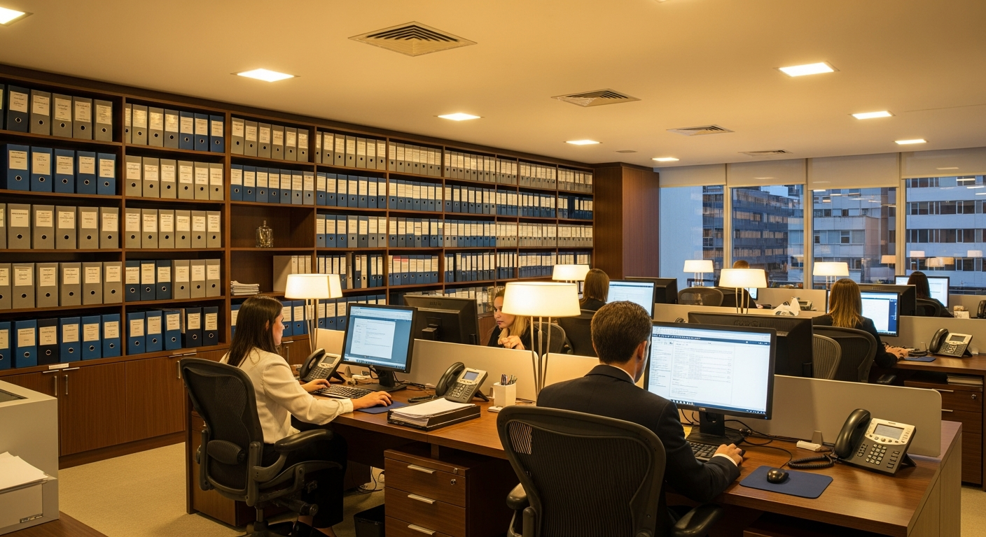 Escritório de advocacia organizado